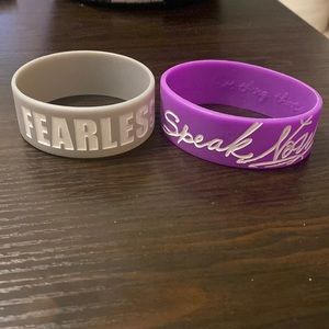 Taylor Swift Rubber Bracelets